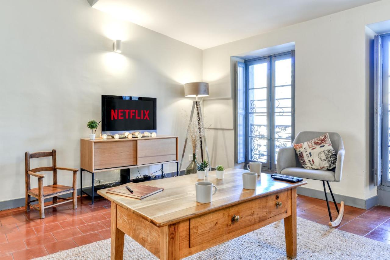 L'Escapade - Parking Gratuit - Wifi - Climatisation - Proche Cite - Tout Equipee Carcassonne Exteriör bild